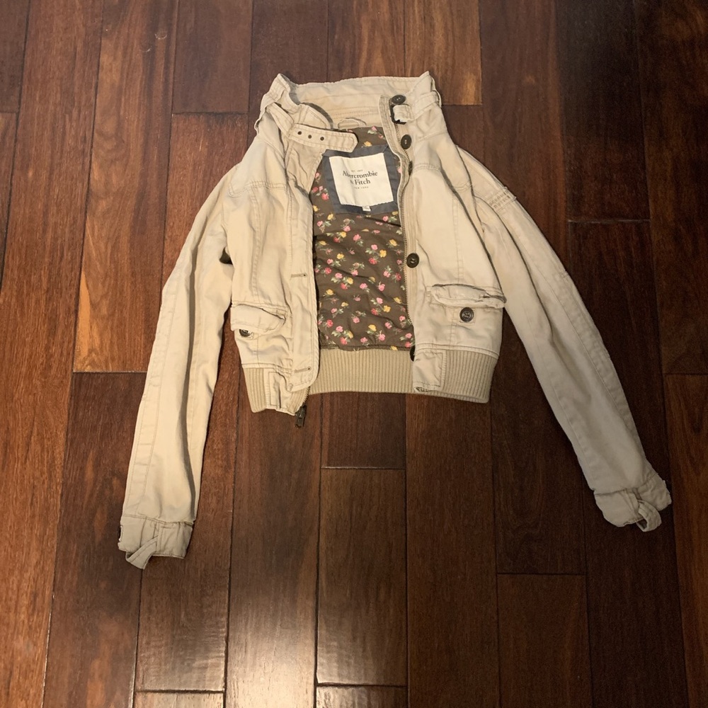 Abercrombie Floral Print Jacket